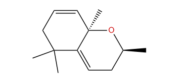 trans-2,5,5,8alpha-Tetramethyl-3,5,6,8alpha-tetrahydro-2H-chromene